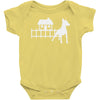 bernese mountain dog Baby Bodysuit
