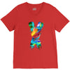jake paul x colorful V-Neck Tee