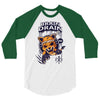brain drain fox 3/4 Sleeve Shirt