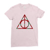 Deathly Hallows Harry Potter Ladies Fitted T-Shirt