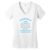 elf coffee Women's V-Neck T-Shirt