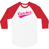 gay pride catcher funny 3/4 Sleeve Shirt