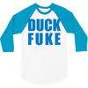 duck fuke 3/4 Sleeve Shirt