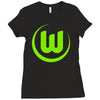 vfl wolfsburg die Ladies Fitted T-Shirt