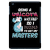 being a unicorn iPad Mini