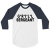 grill sergeant 3/4 Sleeve Shirt