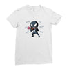 venom nom nom Ladies Fitted T-Shirt