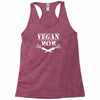 vegan mom Racerback Tank