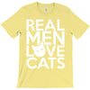 real men love cats (4) T-Shirt