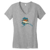 rep ak designs Women's V-Neck T-Shirt