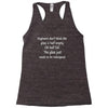 funny engineer geek quote Racerback Tank