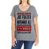thrilla in manilla Ladies Curvy T-Shirt