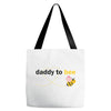 Daddy to Bee Baby Girl Tote Bags