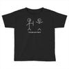 cute stick figures Toddler T-shirt