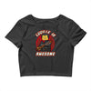 lucille is awesome Crop Top