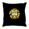 meowth breading1 Throw Pillow