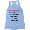 November Girls Racerback Tank
