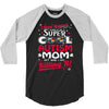 super cool autism mom 3/4 Sleeve Shirt