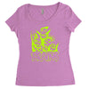 brain squad Women's Triblend Scoop T-shirt