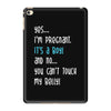 Yes...I'm Pregnant.It's a Boy! And No...You Can't Touch My Belly! iPad Mini 4