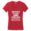 halloween is scary but stomach cancer is deadly spread the word lep sa Women's V-Neck T-Shirt