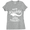 New Daddy 2018 Rokie Dept. Ladies Fitted T-Shirt