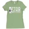 star lab ladies women cool Ladies Fitted T-Shirt