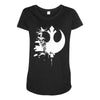 heroes of the rebellion Maternity Scoop Neck T-shirt