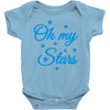oh my stars adult Baby Onesie