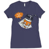 my morning sidekick Ladies Fitted T-Shirt