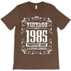 vintage made in 1985 perfectly aged a living legend T-Shirt