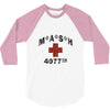 mash 4077th tv division vintage style 3/4 Sleeve Shirt