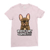 where's my coffee Ladies Fitted T-Shirt