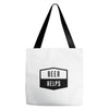 beer helps Tote Bags