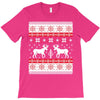 reindeer christmas ugly sweater T-Shirt