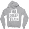 v5 eat sleep train Zipper Hoodie
