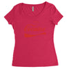 enjoy cocaine funny gray Women's Triblend Scoop T-shirt