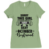 sorry this girl is already taken by a super sexy october boyfriend Ladies Fitted T-Shirt