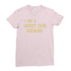 worst case scenario best trending Ladies Fitted T-Shirt