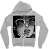 sad girl Zipper Hoodie