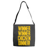 Winner Winner Chicken Dinner Adjustable Strap Totes