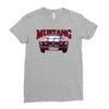 mustang, ideal gift or birthday present Ladies Fitted T-Shirt
