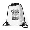 I Am An April Woman Drawstring Bags