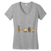calorie burning Women's V-Neck T-Shirt