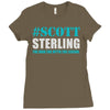 scott sterling the man the myth the legend Ladies Fitted T-Shirt
