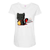 make your own luck Maternity Scoop Neck T-shirt