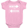 my way or highway Baby Onesie