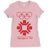sarajevo 1984 84' olympic Ladies Fitted T-Shirt