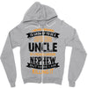 Super Cool Uncle Of A Freaking Awesome Nephew Zipper Hoodie