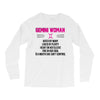 Gemini Woman Long Sleeve Shirts
